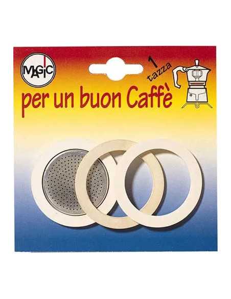 GUARNIZIONE + FILTRO MOKA - GENERICA | Utensili Store