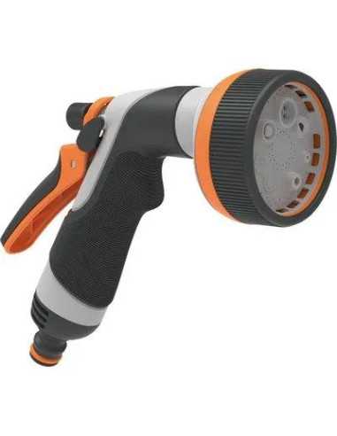 IDROPISTOLA MULTIFUNZIONE PLASTICA GOMMA 8 JET - G.F. | Utensili Store