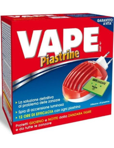 VAPE INSETTICIDA ELETTRICO ZANZARE A PIASTRINE VAPE