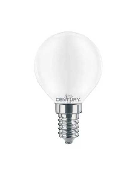 LAMPADA LED SFERA INCANTO SATEN - CENTURY | Utensili Store