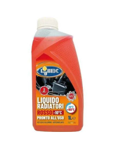 GENERICA LIQUIDO ANTIGELO X RADIATORE AUTO ROSSO LUBEX