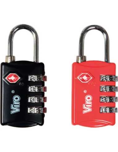 LUCCHETTO A COMBINAZIONE 424 TSA VIRO - VIRO | Utensili Store