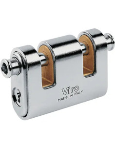 VIRO LUCCHETTO ANTISCASSO CORAZZATO 2 LUCE PANZER VIRO