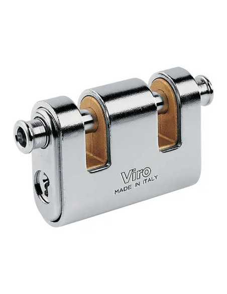 LUCCHETTO ANTISCASSO CORAZZATO 2 LUCE PANZER VIRO - VIRO | Utensili Store