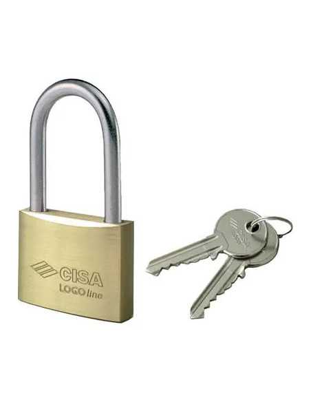 LUCCHETTO ARCO LUNGO 21011 LOGO - LOGO CISA | Utensili Store