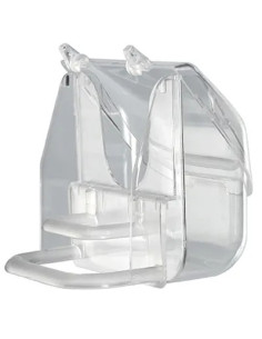 FERPLAST MANGIATOIA + POSATOIO X GABBIA UCCELLI FERPLAST