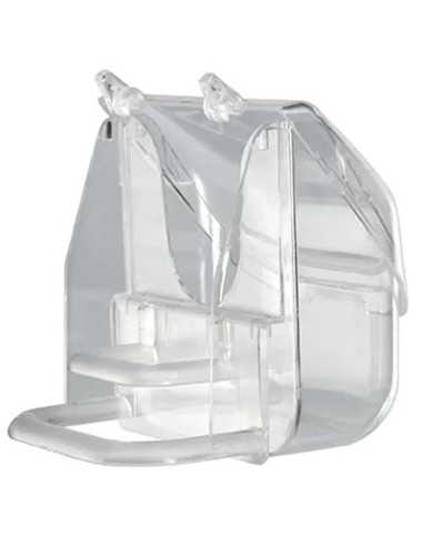 MANGIATOIA + POSATOIO X GABBIA UCCELLI FERPLAST - FERPLAST | Utensili Store