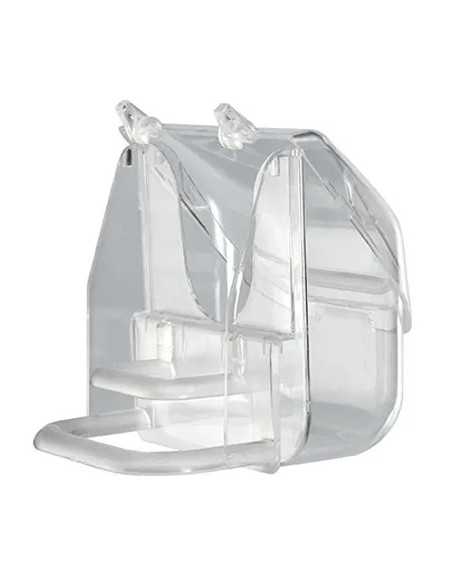 MANGIATOIA + POSATOIO X GABBIA UCCELLI FERPLAST - FERPLAST | Utensili Store