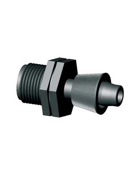 MANICOTTO FILETTO MASCHIO TUBO GOCCIOLANTE IRRITEC - IRRITEC | Utensili Store