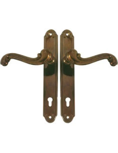 GENERICA MANIGLIA BAROCCO PLACCA FORO SAGOMATO