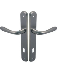 GENERICA MANIGLIA GOCCIA CROMO PLACCA FORO PATENT