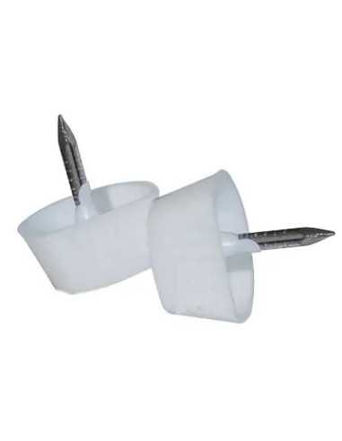 MENSOLINA REGGIPIANO A MEZZALUNA CHIODO FISSO - GENERICA | Utensili Store