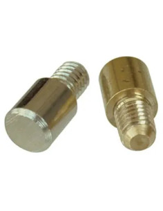 GENERICA - Mensolina reggipiano tonda tornita ottone