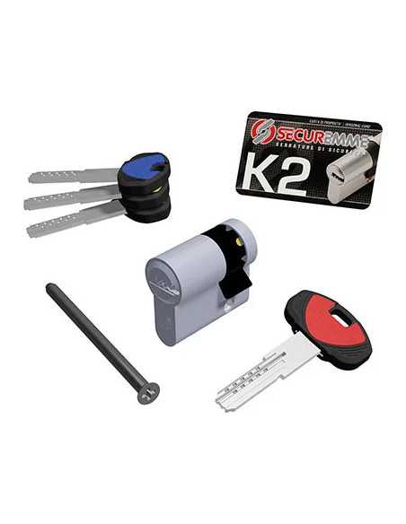 MEZZO CILINDRO SAGOMATO K2 3200-M SECUREMME - SECUREMME | Utensili Store