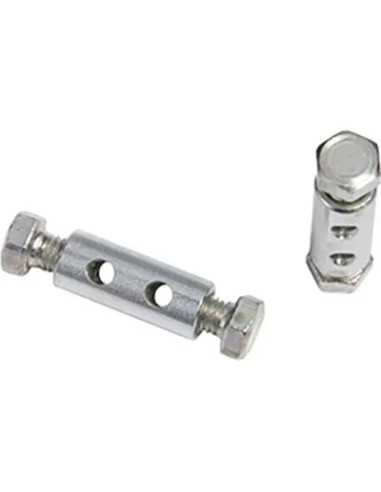 MORSETTO ZINCATO DOPPIA VITE IN TESTA SELF - ZA | Utensili Store