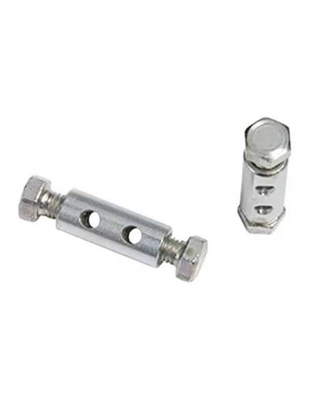 MORSETTO ZINCATO DOPPIA VITE IN TESTA SELF - ZA | Utensili Store