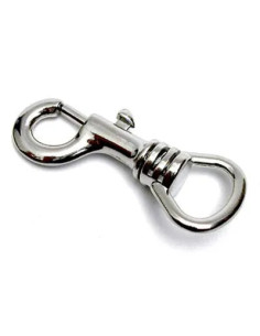 GENERICA MOSCHETTONE PORTACHIAVE NICHELATO