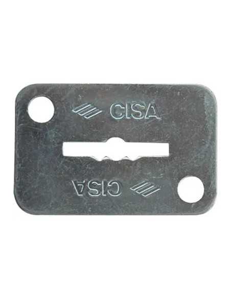 MOSTRINA RETTANGOLARE DOPPIA MAPPA 06124 02 CISA - CISA | Utensili Store