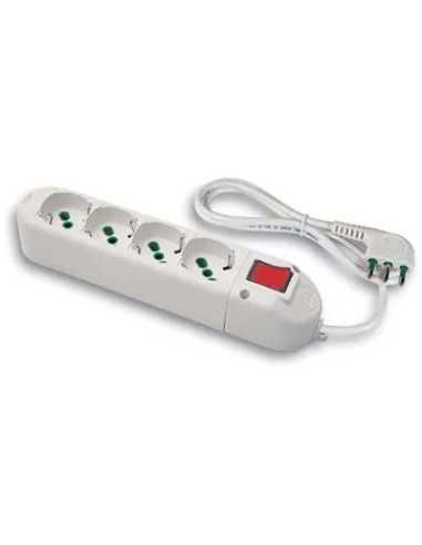 MULTIPRESA BIPASSO SCHUKO + INT.LUM FME - FANTON | Utensili Store