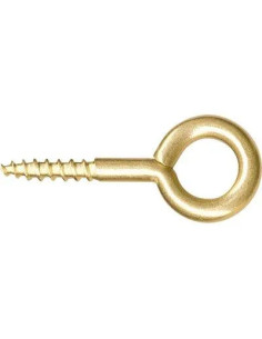 PUCCIONI OCCHIOLO A VITE OTTONE