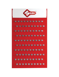 SILCA PANNELLO CHIAVI DOPPIA MAPPA SECURITY 3 SILCA