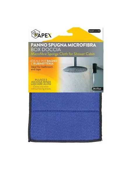 PANNO SPUGNA MICROFIBRA BOX DOCCIA APEX - APEX | Utensili Store
