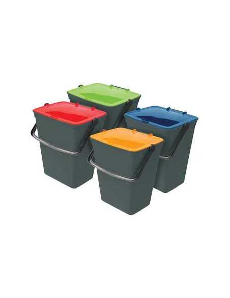PATTUMIERA IMMONDIZIA ECOLOGICO SET 4 - GENERICA | Utensili Store