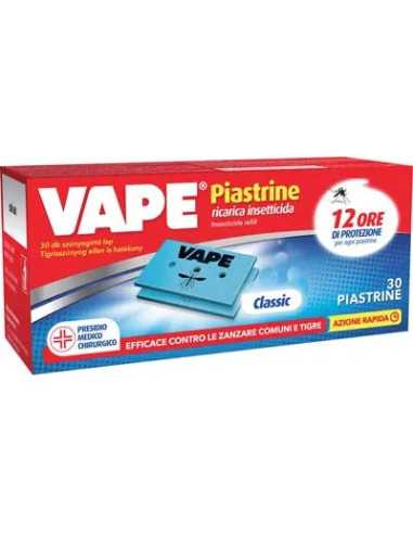 PIASTRINA ZANZARE VAPE MAT - VAPE | Utensili Store