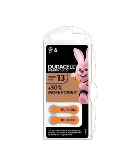 PILA APPARECCHIO ACUSTICO EASY TAB 13 DURACELL - DURACELL | Utensili Store