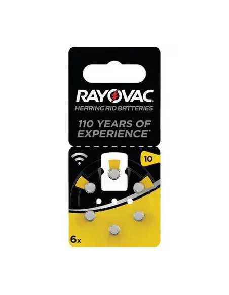 PILA APPARECCHIO ACUSTICO RAYOVAC 10 VARTA - VARTA | Utensili Store