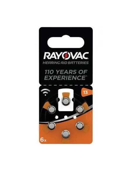 PILA APPARECCHIO ACUSTICO RAYOVAC 13 VARTA - VARTA | Utensili Store