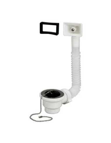 PILETTA LAVELLO INOX + TROPPO PIENO - GENERICA | Utensili Store