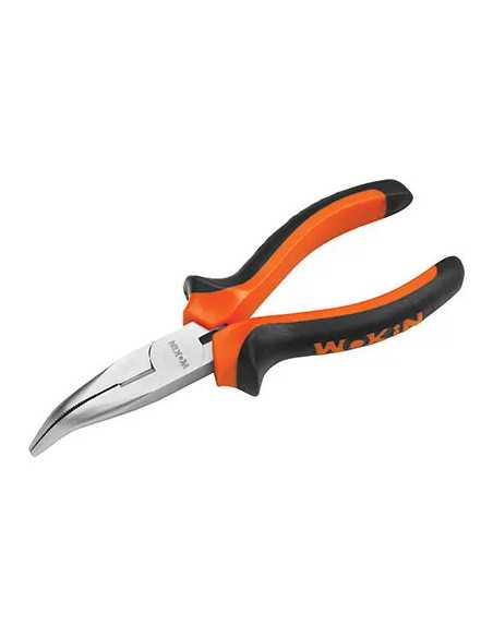 PINZA BECCHI MEZZOTONDI PIEGATI 1003 WOKIN - WOKIN | Utensili Store