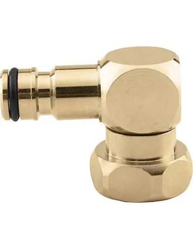 PRESA GIREVOLE OTTONE + INNESTO RAPIDO EFFE - EFFE | Utensili Store