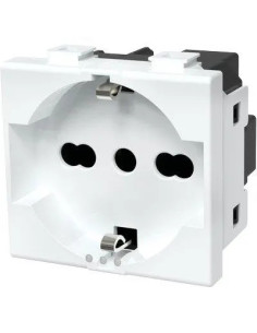 AIGOSTAR Presa Schuko + Sicurezza ABM