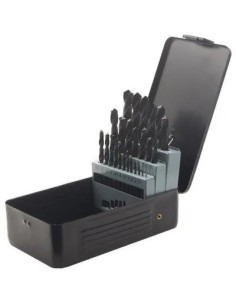 KRINO - Punta trapano HSS rullata in astuccio KRINO