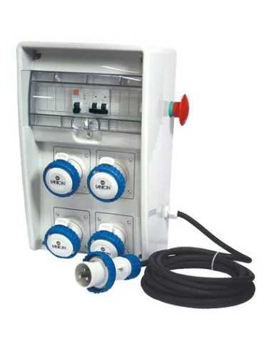 QUADRO DISTRIBUZIONE BLU ULISSE + PULSANTE FME - FANTON | Utensili Store