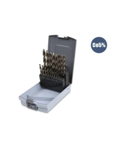 Beta Utensili Punte Ret HSS Cobalto 5% SR 19PZ