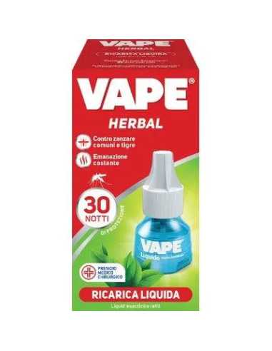 RICARICA LIQUIDA HERBAL ZANZARE VAPE MAGIC - VAPE | Utensili Store
