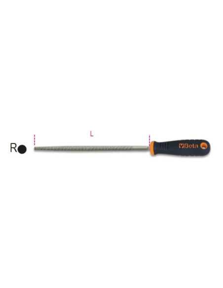 RASPE BM TONDE 8 RR - Beta Utensili | Utensili Store