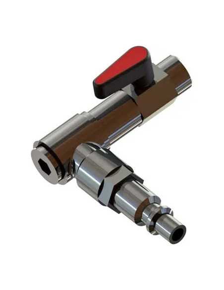 RUBINETTO A LEVA X IMPUGNATURA AC - GENERICA | Utensili Store