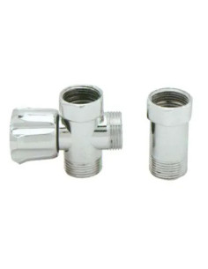 GO PLAST RUBINETTO A VITE 3 VIE X LAVATRICE + DISTANZIATORE