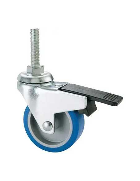 RUOTA A FORCELLA GIREV+FERMO PERNO FIL 221BISB AVO - VALSECCHI | Utensili Store