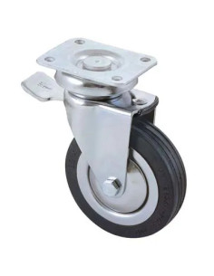 VALSECCHI RUOTA A FORCELLA GIREVOLE + FERMO 155BIS AVO