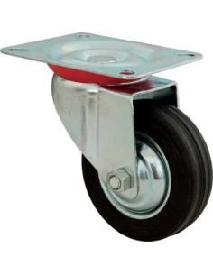 HAND RUOTA A FORCELLA GIREVOLE + FERMO