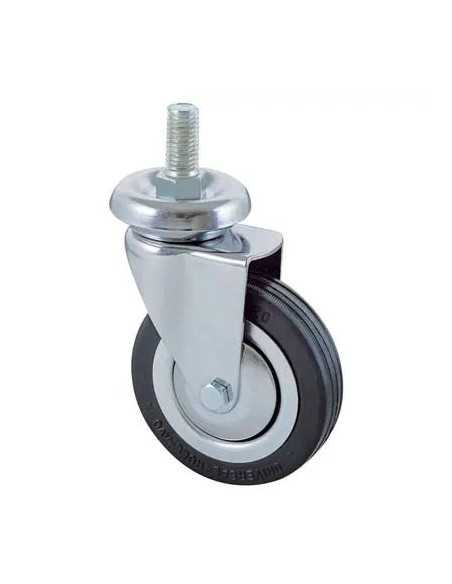 RUOTA A FORCELLA GIREVOLE PERNO FILETTATO 155B AVO - VALSECCHI | Utensili Store