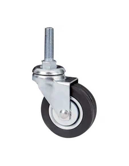 RUOTA A FORCELLA GIREVOLE PERNO FILETTATO 160B AVO - VALSECCHI | Utensili Store