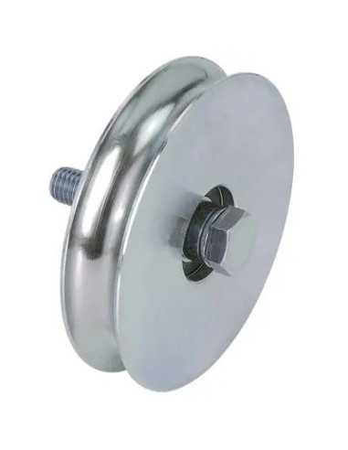 RUOTA CANCELLO A FISSARE GOLA TONDA 400 COMBI - COMBI | Utensili Store