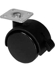 GENERICA RUOTA X MOBILI DOPPIA + FERMO