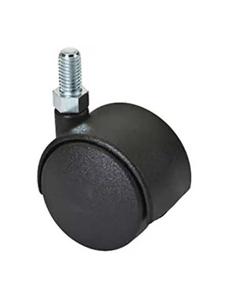 RUOTA X MOBILI DOPPIA PERNO FILETTATO - GENERICA | Utensili Store